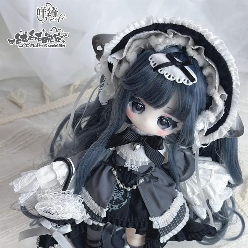 Meki Fluffy Goodnight Series BJD Blind Box Doll – Movable Figure Collectible Gift