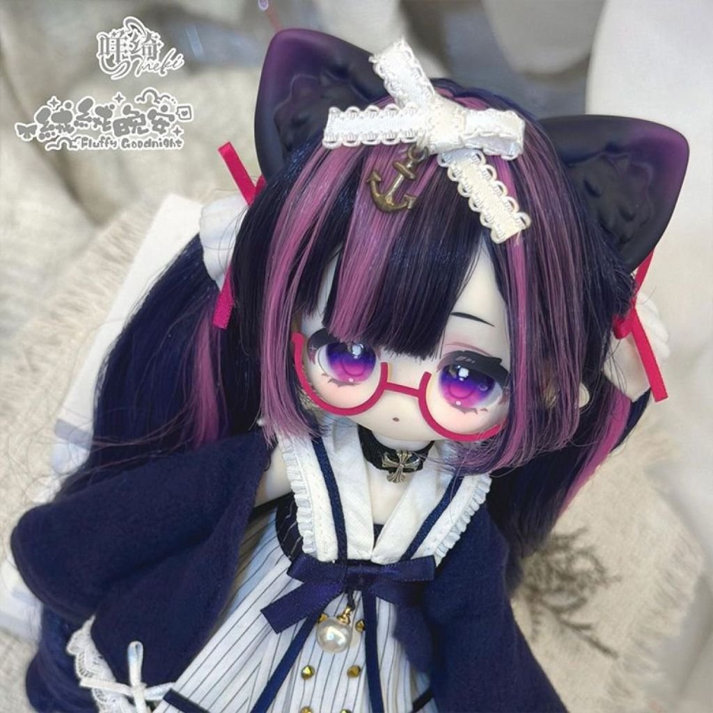 Meki Fluffy Goodnight Series BJD Blind Box Doll – Movable Figure Collectible Gift - Image 2