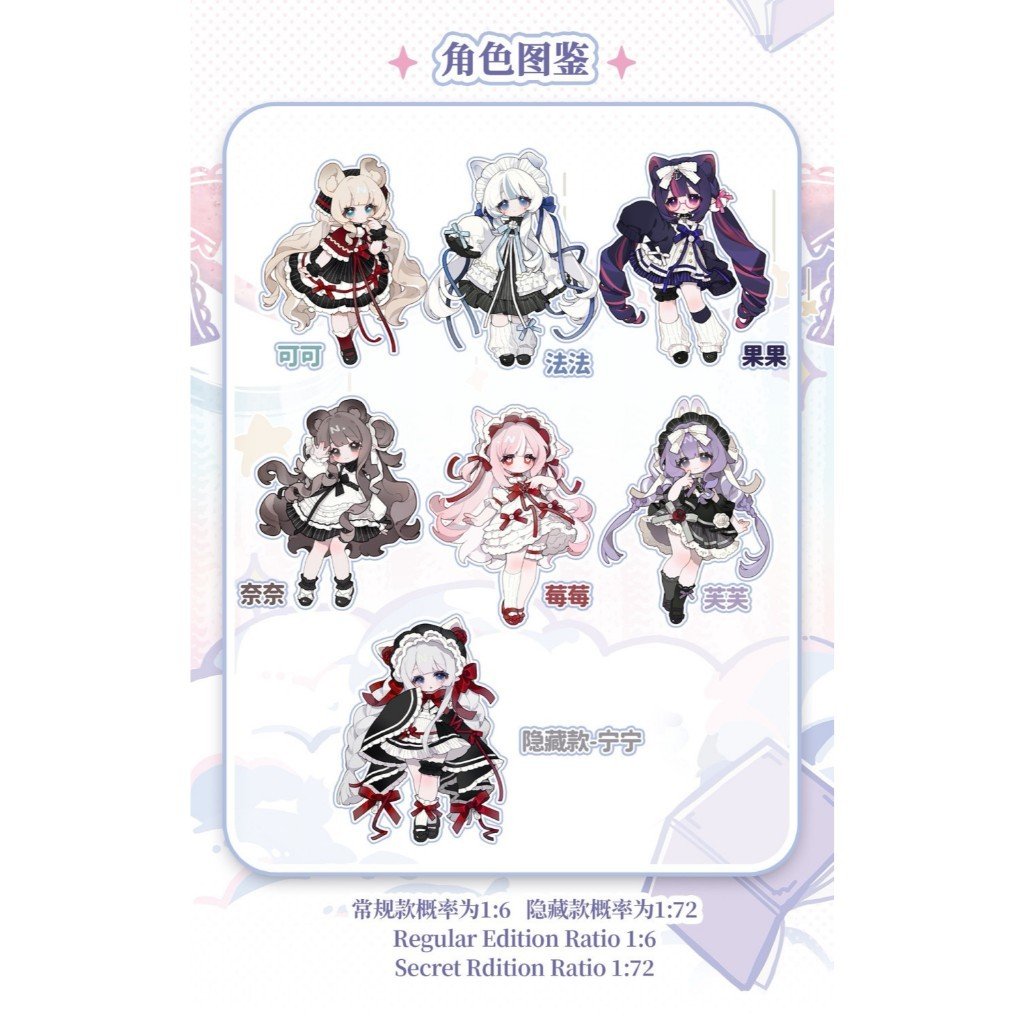 Meki Fluffy Goodnight Series BJD Blind Box Doll – Movable Figure Collectible Gift - Image 10