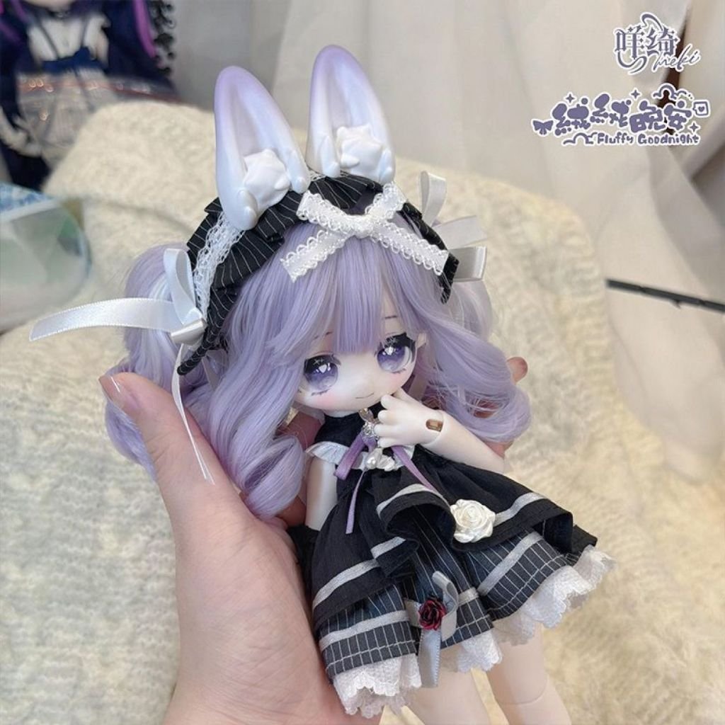 Meki Fluffy Goodnight Series BJD Blind Box Doll – Movable Figure Collectible Gift - Image 5