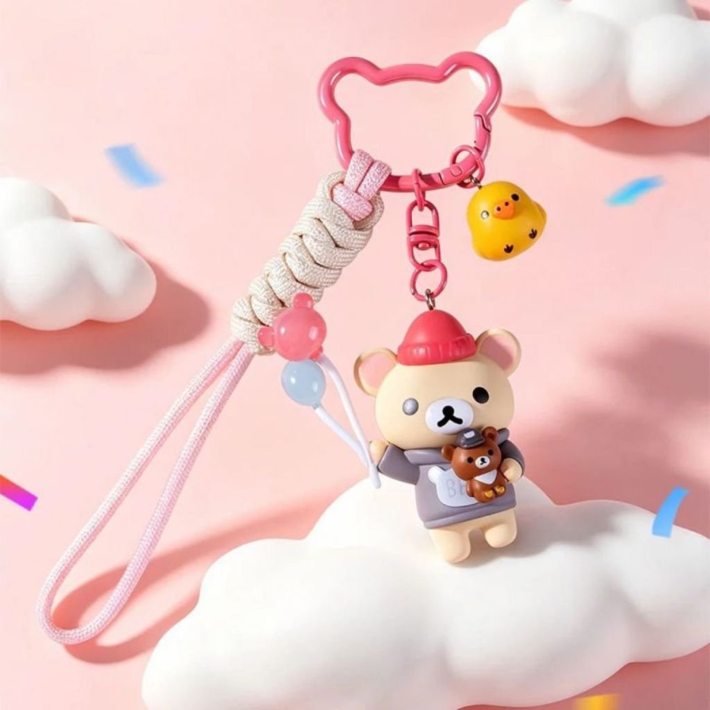 Authentic Rilakkuma Everyday Series Blind Box Plush Keychain – Cute Cartoon Bag Charm Gift - Image 2