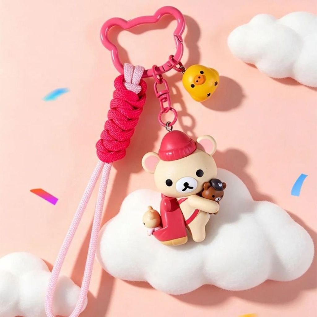 Authentic Rilakkuma Everyday Series Blind Box Plush Keychain – Cute Cartoon Bag Charm Gift - Image 7