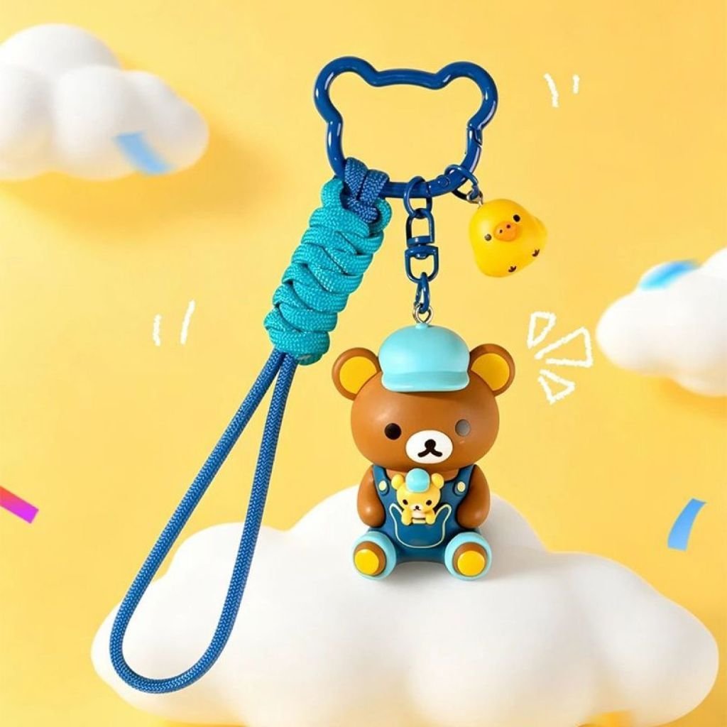Authentic Rilakkuma Everyday Series Blind Box Plush Keychain – Cute Cartoon Bag Charm Gift - Image 4