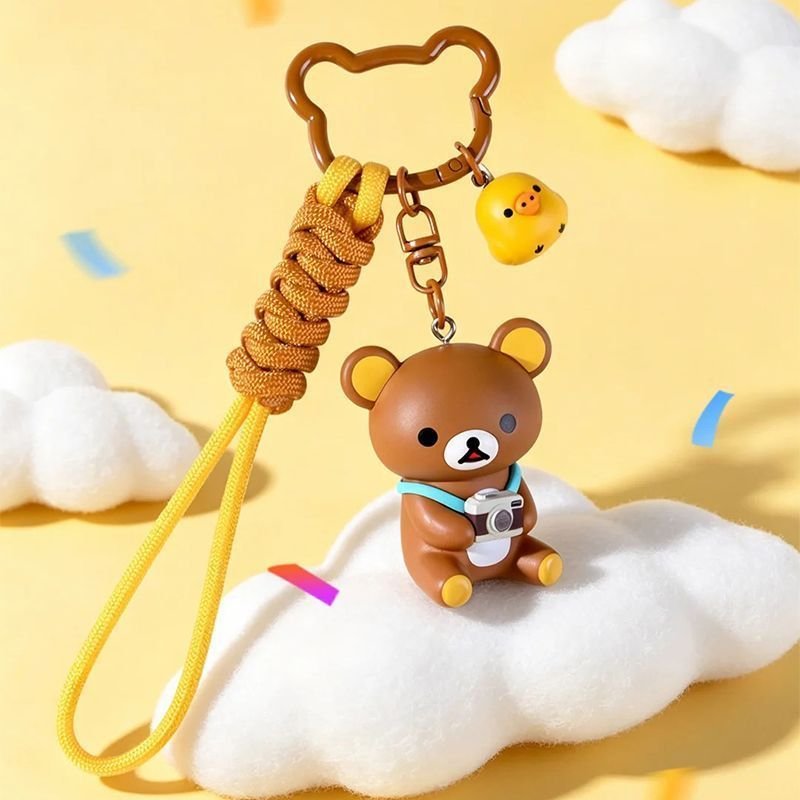 Authentic Rilakkuma Everyday Series Blind Box Plush Keychain – Cute Cartoon Bag Charm Gift - Image 5