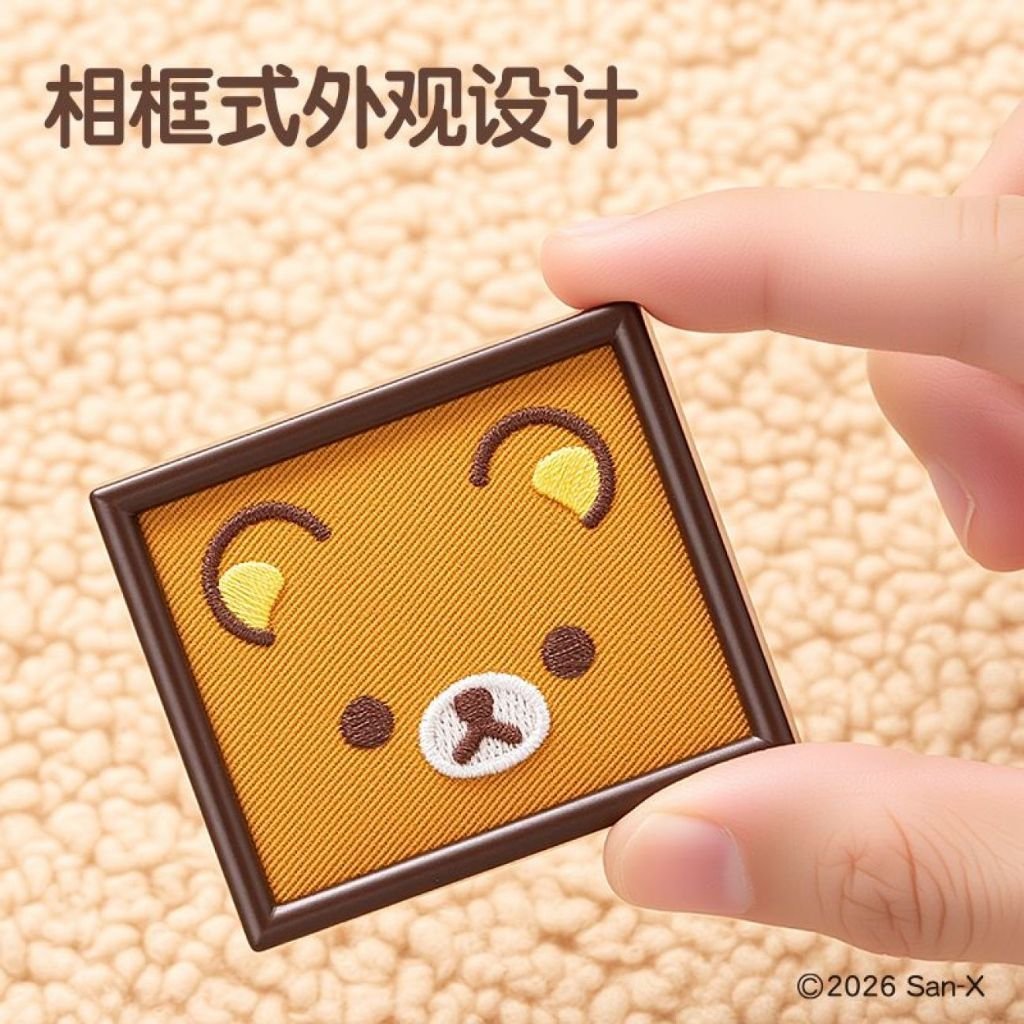 Limited Deli x Rilakkuma Photo Frame Fridge Magnet – Cute Cartoon Strong Magnetic Decor - Image 2