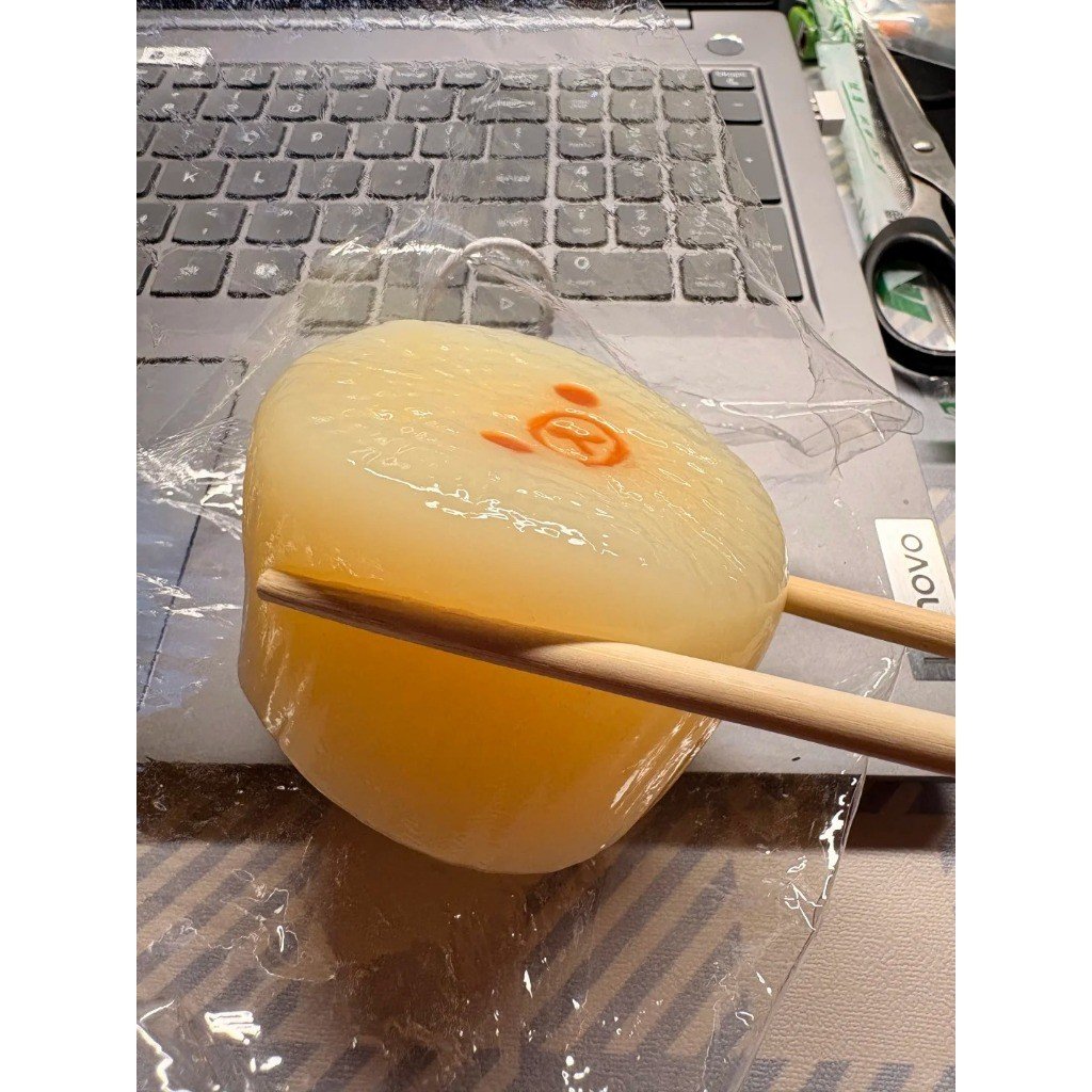 【Zhaozi Jianjian】Rilakkuma Daikon Food-Grade Silicone Squishy Butter Slime Stress Relief Toy - Image 4