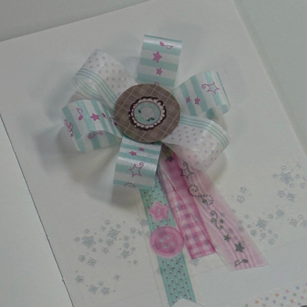 Cute Snail Series Patchwork Washi Tape – Journal & DIY Decorative Tape Roll with Stars and Polka Dots - Image 7