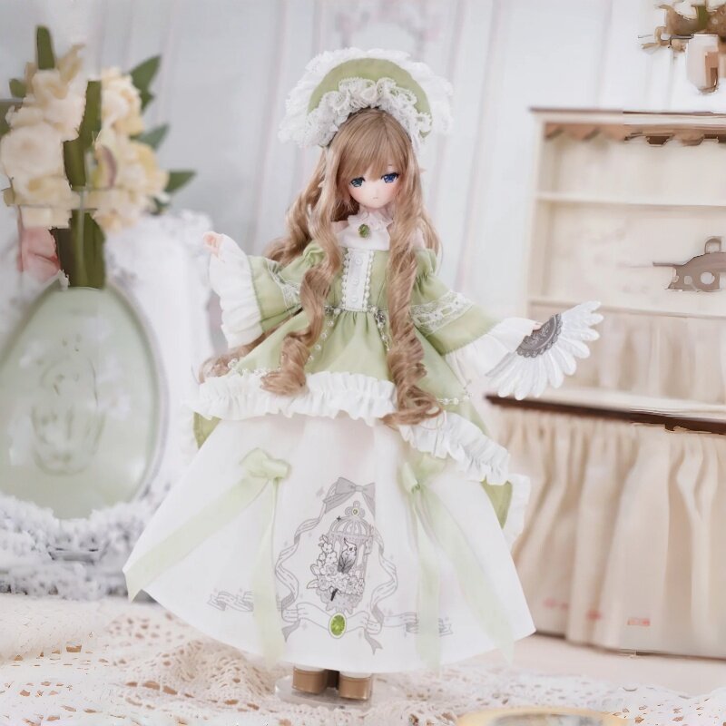 COME4FREE Minty 4th Series Feather Mist Poetry Special 6 BJD Blind Box | Rooted Hair Movable Doll Collectible Figure Desk Ornament
