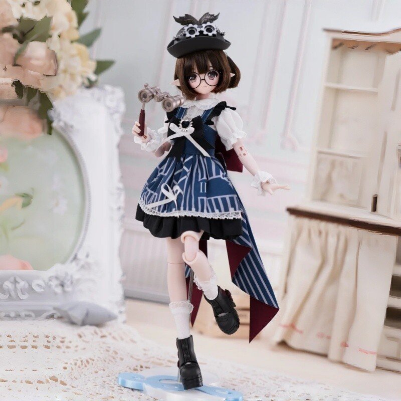 COME4FREE Minty 4th Series Feather Mist Poetry Special 6 BJD Blind Box | Rooted Hair Movable Doll Collectible Figure Desk Ornament - Image 3