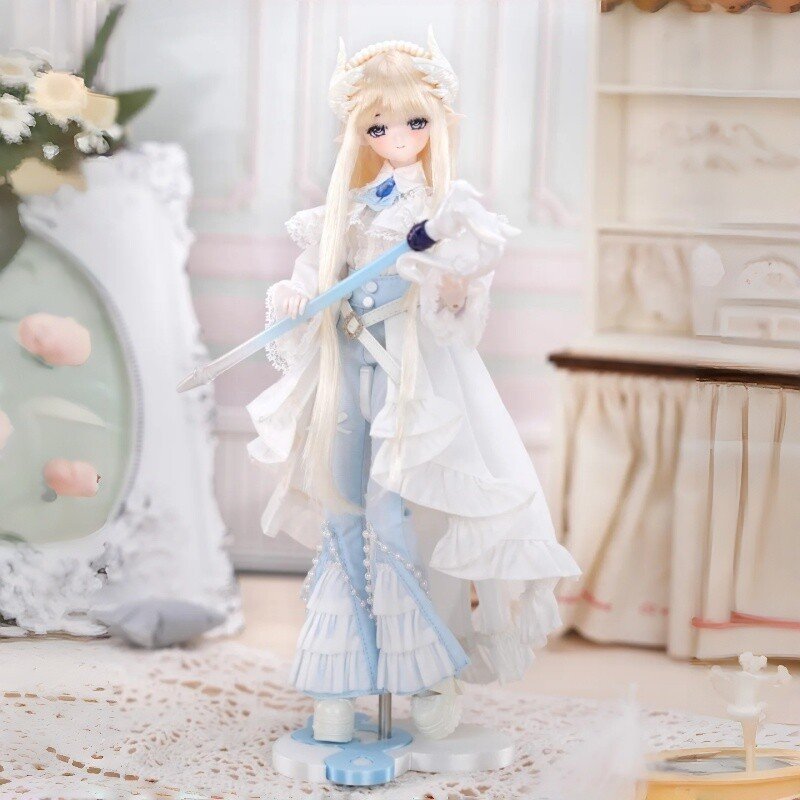 COME4FREE Minty 4th Series Feather Mist Poetry Special 6 BJD Blind Box | Rooted Hair Movable Doll Collectible Figure Desk Ornament - Image 4