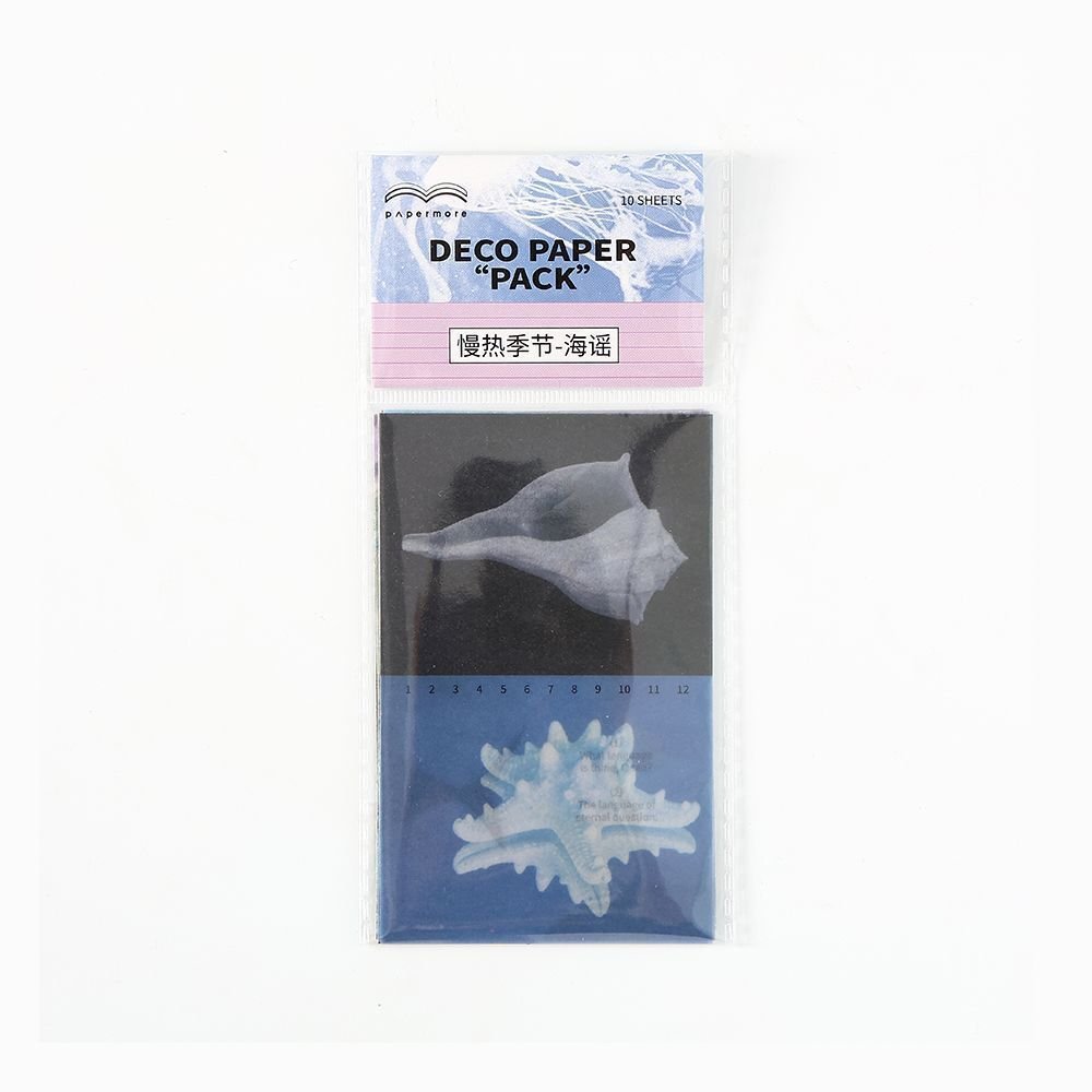 Tracing Paper Material Pack, Slow-Warm Season Series, Instagram-Style Journal Background & Collage Decor - Image 5