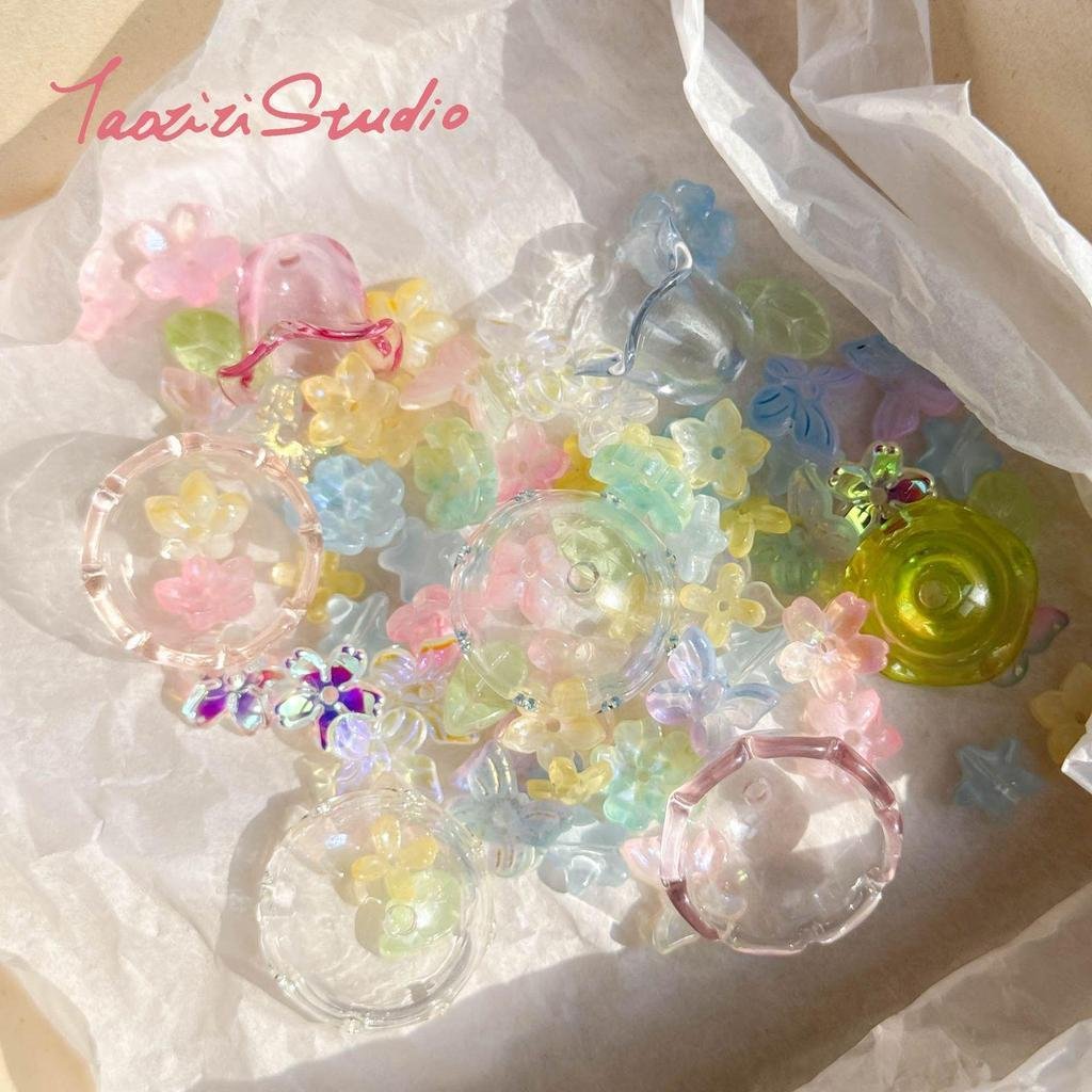 Dreamy Jellyfish Wind Chime DIY Beading Kit Handmade Phone Charm Bag Charm Accessories - Image 4